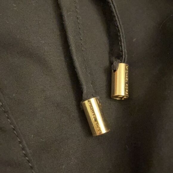 Michael Michael Kors Black Cotton Short Sleeve Dress Womens 6 - Picture 10 of 12